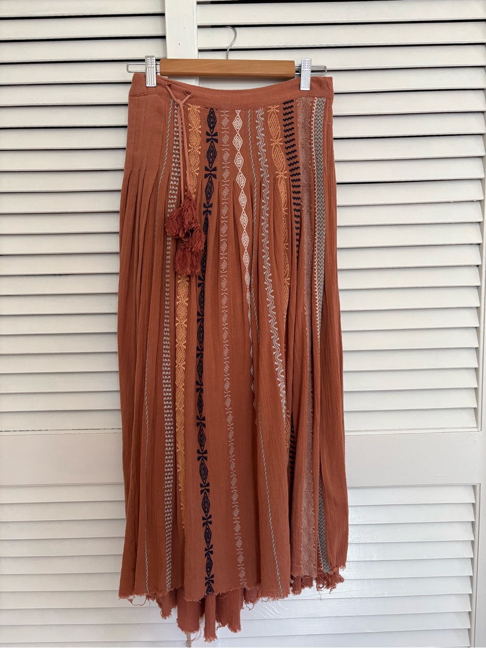 RARE FP ONE kantha skirt size xs